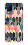 Shimmery Pattern Oppo A54 Back Cover