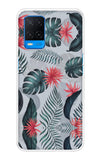 Retro Floral Leaf Oppo A54 Back Cover