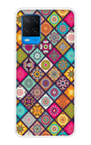 Multicolor Mandala Oppo A54 Back Cover