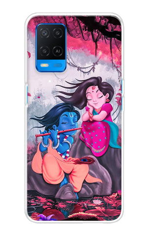 Radha Krishna Art Oppo A54 Back Cover