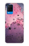 Space Doodles Art Oppo A54 Back Cover