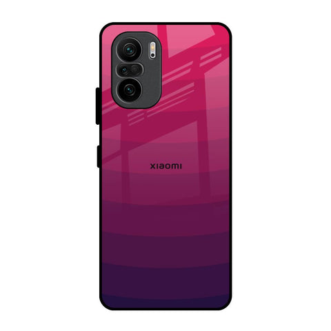 Wavy Pink Pattern Mi 11X Glass Back Cover Online