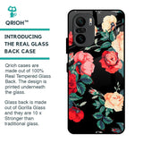 Floral Bunch Glass Case For Mi 11X