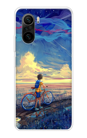 Riding Bicycle to Dreamland Mi 11X Pro Back Cover