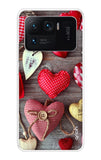 Valentine Hearts Mi 11 Ultra Back Cover