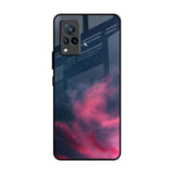 Moon Night Vivo V21 Glass Back Cover Online