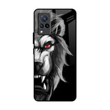 Wild Lion Vivo V21 Glass Back Cover Online