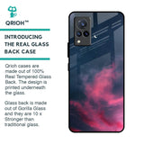 Moon Night Glass Case For Vivo V21