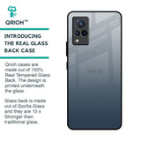 Smokey Grey Color Glass Case For Vivo V21