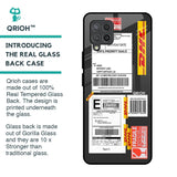 Cool Barcode Label Glass Case For Samsung Galaxy M42
