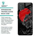 Red Moon Tiger Glass Case for Samsung Galaxy M42