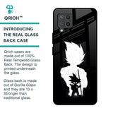 Monochrome Goku Glass Case for Samsung Galaxy M42