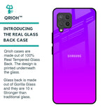 Purple Pink Glass Case for Samsung Galaxy M42