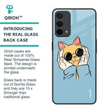 Adorable Cute Kitty Glass Case For Oppo A74