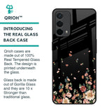 Floating Floral Print Glass Case for Oppo A74