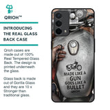 Royal Bike Glass Case for Oppo A74