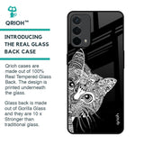 Kitten Mandala Glass Case for Oppo A74