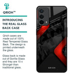 Modern Camo Abstract Glass Case for Oppo A74