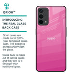 Pink Ribbon Caddy Glass Case for Oppo A74