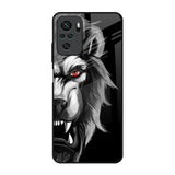 Wild Lion Redmi Note 10S Glass Back Cover Online