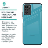 Oceanic Turquiose Glass Case for Redmi Note 10S