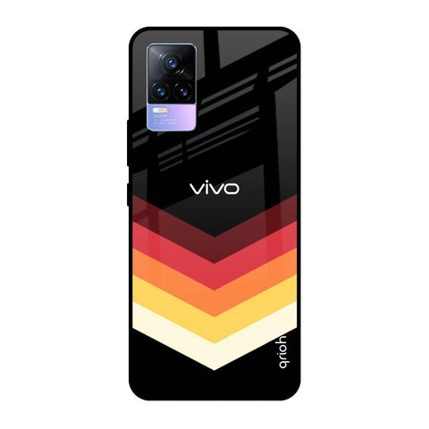 Abstract Arrow Pattern Vivo Y73 Glass Cases & Covers Online