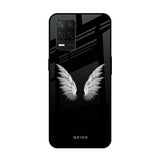 White Angel Wings Realme 8 5G Glass Back Cover Online