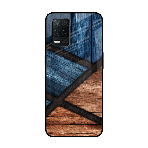 Wooden Tiles Realme 8 5G Glass Back Cover Online