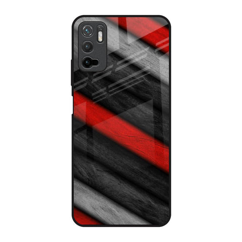 Soft Wooden Texture Poco M3 Pro Glass Back Cover Online