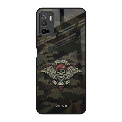 Army Warrior Poco M3 Pro Glass Back Cover Online