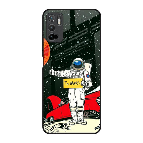 Astronaut on Mars Poco M3 Pro Glass Back Cover Online