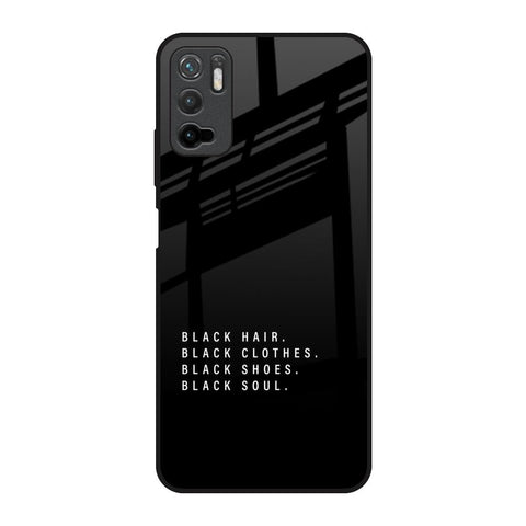 Black Soul Poco M3 Pro Glass Back Cover Online