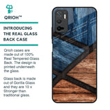 Wooden Tiles Glass Case for Poco M3 Pro