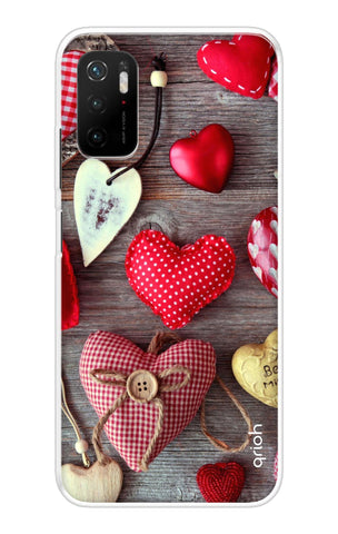 Valentine Hearts Poco M3 Pro Back Cover