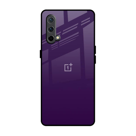 Dark Purple OnePlus Nord CE Glass Back Cover Online