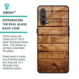 Wooden Planks Glass Case for OnePlus Nord CE