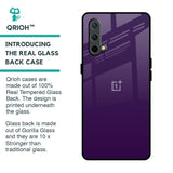 Dark Purple Glass Case for OnePlus Nord CE