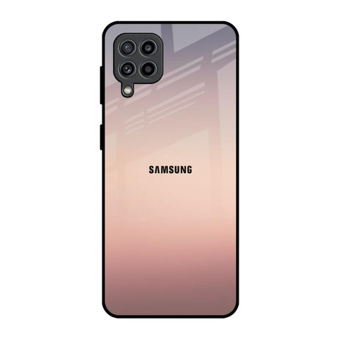 Golden Mauve Samsung Galaxy M32 Glass Back Cover Online