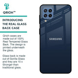Overshadow Blue Glass Case For Samsung Galaxy M32
