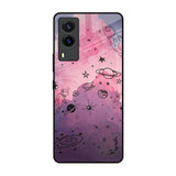 Space Doodles Vivo V21e Glass Back Cover Online