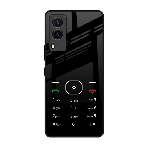 Classic Keypad Pattern Vivo V21e Glass Back Cover Online