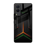 Modern Ultra Chevron Vivo V21e Glass Back Cover Online