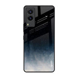 Black Aura Vivo V21e Glass Back Cover Online