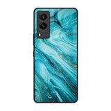 Ocean Marble Vivo V21e Glass Back Cover Online