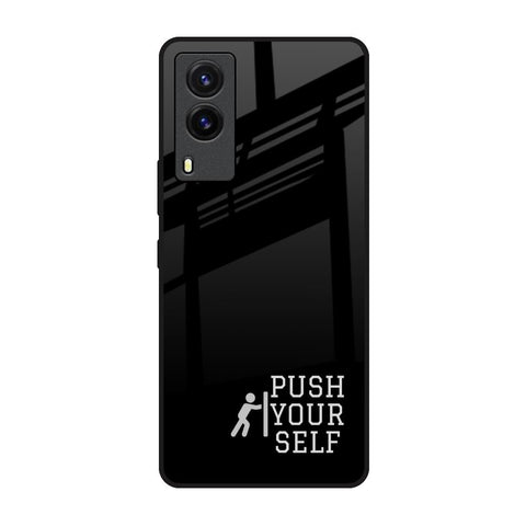 Push Your Self Vivo V21e Glass Back Cover Online