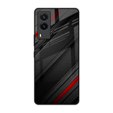 Modern Abstract Vivo V21e Glass Back Cover Online