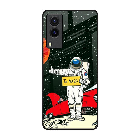 Astronaut on Mars Vivo V21e Glass Back Cover Online