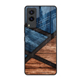 Wooden Tiles Vivo V21e Glass Back Cover Online