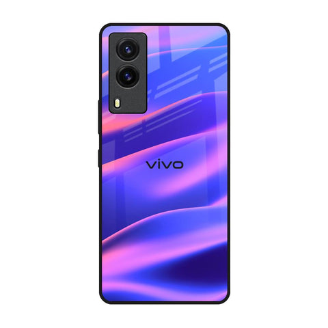 Colorful Dunes Vivo V21e Glass Back Cover Online