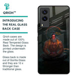 Lord Hanuman Animated Glass Case for Vivo V21e